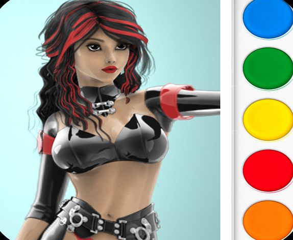 Figuromo Studio LLC Figuromo Dress Doll: Action Figure Dressup Girl - 3D Design amp; Color Combine