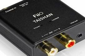 Digital to Analog Audio Converter - 192kHz/24bit Optical and Coaxial DAC SPDIF - TOSlink / Coaxial to Stereo Left/Right RCA - FiiO D03K Taishan