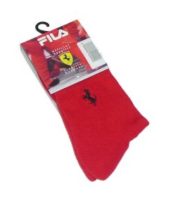 FILA Ferrari Red Sports Socks (Red)