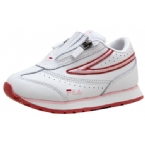 Fila Infant Flair Twin Zip Trainer White/Pink