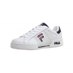 Junior Slam Lace Trainer White/Navy/Red