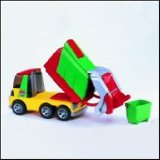 findathing247 Bruder Garbage Toy Truck