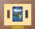Finding Nemo Double Film Cell: 245mm x 305mm (approx) - beech effect frame with ivory mount