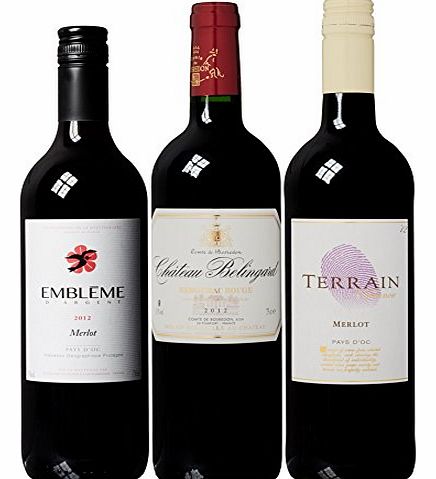 Fine Wine Sellers French Red Mixed Case 75cl (Case of 3)