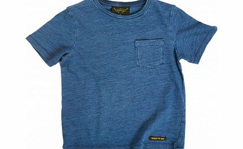 Dalton pocket T-shirt Denim blue `2 years,4