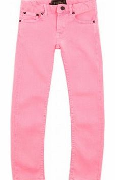 Finger in the nose Icon slim jeans - Cansy pink Peach `4 years