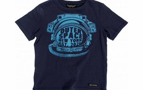 Outer Space Dalton T-shirt Midnight blue `2