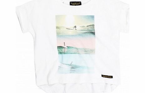 Surf Britney T-shirt White `2 years,4 years,6