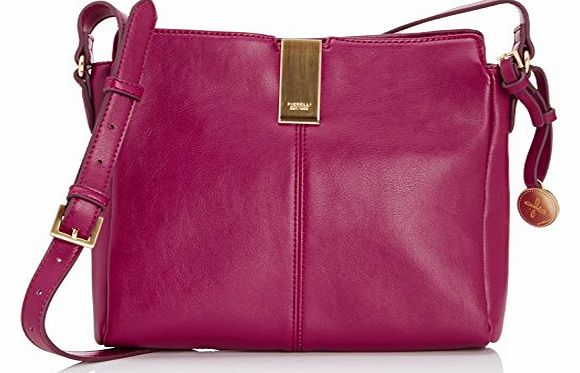 Womens Ruby Cross-Body Bag, Raspberry