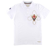 Fiorentina Lotto 08-09 Fiorentina Polo shirt (white)