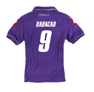 Fiorentina Lotto 2011-12 Fiorentina Lotto Home Shirt (Babacar 9)