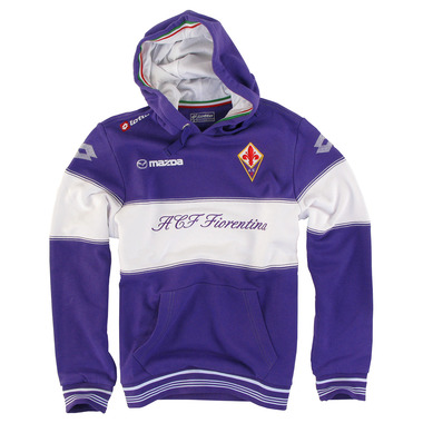 Fiorentina Lotto 2011-12 Fiorentina Lotto Hooded Top (Purple)