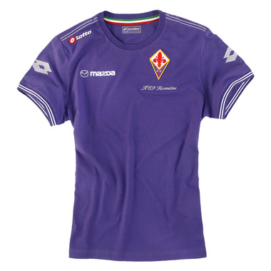Fiorentina Lotto 2011-12 Fiorentina Lotto Logo Tee (Purple)