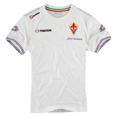 Fiorentina Lotto 2011-12 Fiorentina Lotto Logo Tee (White)