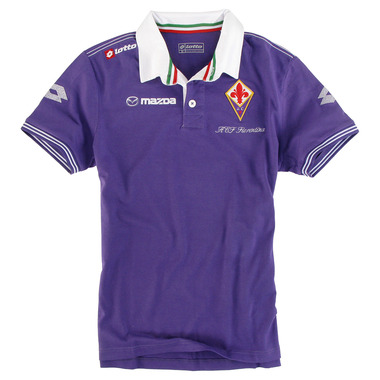 Fiorentina Lotto 2011-12 Fiorentina Lotto Polo Shirt (Purple)
