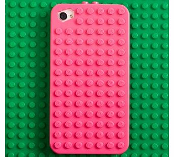 BrickCase for iPhone 4 (Pink)