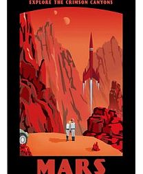Canyons of Mars (Large Print Only)