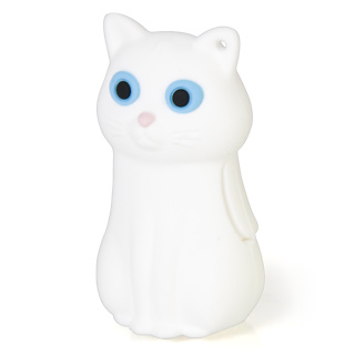 Firebox Cat USB Flash Drive (4GB White)