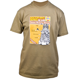Dalek Haynes Manual T-Shirt (Large)