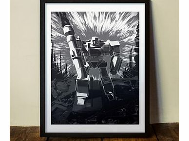 Firebox Destroyer! (Large in a Black Frame)