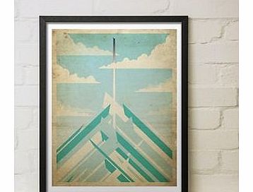 Firebox Fortress (Large in a Black Frame)
