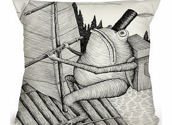 Firebox Frogs Might Sail (Cushion)