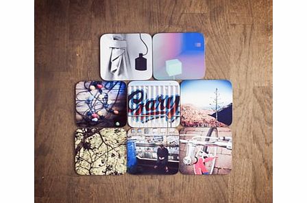 Firebox Gramography Coasters (Set of 8)