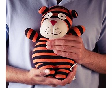 Firebox Heated Sock Animals (Teddy the Tiger)