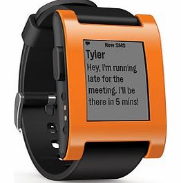 Firebox Pebble Smartwatch (Orange)