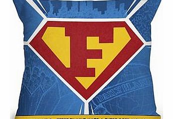 Firebox Personalised Superhero Print (Cushion)