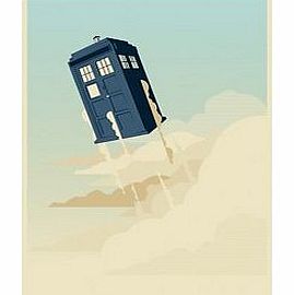 Firebox Tardis (Large Print Only)