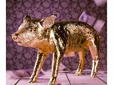 Firebox The Golden Pig Bank
