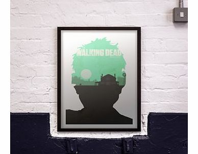 Firebox The Walking Dead S2 (Large in a Black Frame)