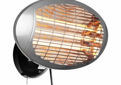 Firefly 2kW Wall Mounted Quartz Heater with 3 Power Settings