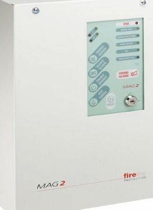 Fireline 2 ZONE METAL CONVENTIONAL FIRE ALARM PANEL