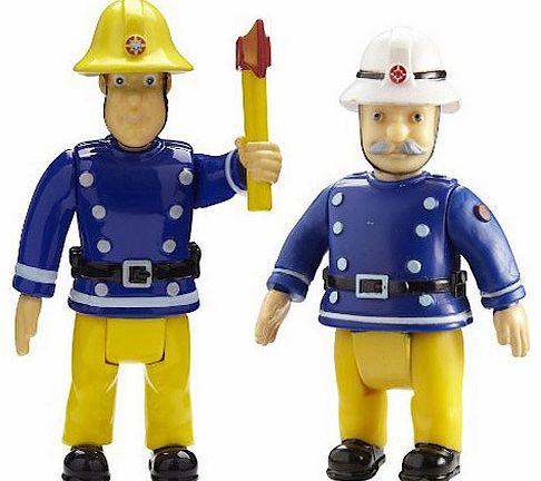Fireman Sam Action Figures 2 Pack - Sam and Fire