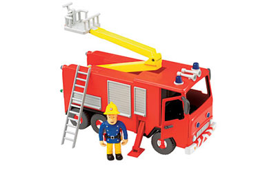 Fireman Sam and Fire Engine