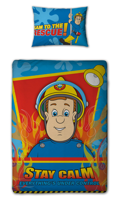 Fireman Sam Hero Junior Duvet Cover Set