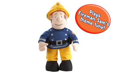 fireman sam Talking Soft Toy