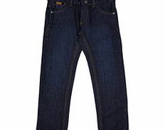 Boys 3-7yrs indigo pure cotton jeans