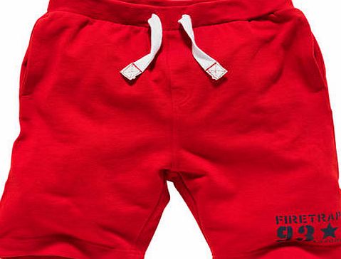 Firetrap Boys Red Jog Shorts - 8-9 Years
