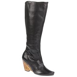 Female Archer Leather Upper Leather/Textile/Other Lining Fashion Boots in Black