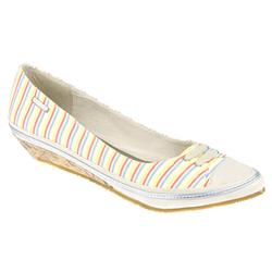 Firetrap Female Brisky 2 Textile/Leather/Other Upper Textile/Other Lining Fashion Wedges in Ivory