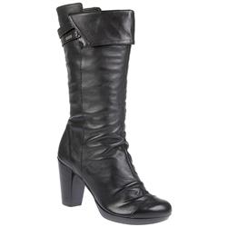 Female Taylor Leather Upper Textile/Other Lining Fashion Boots in Black