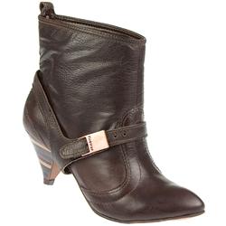 Female Winslet Leather Upper Textile/Other Lining Fashion Ankle Boots in Black, Brown