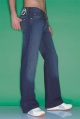 low-rise bootcut jeans