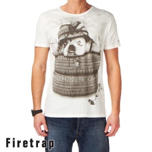 T-Shirts - Firetrap Tyred T-Shirt -