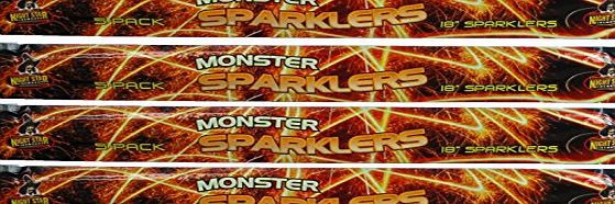 Firework Factory Mammoth 18 inch Giant Sparklers - 20 pieces - FAST DELIVERY