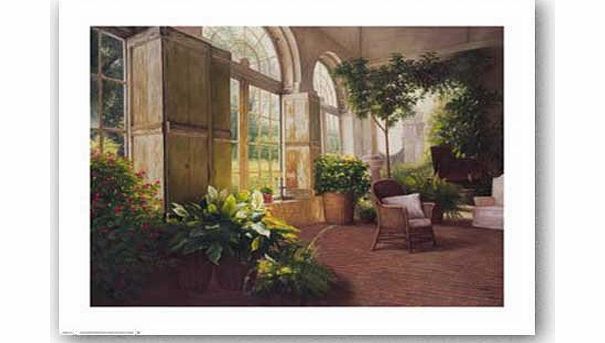 Solarium by M. Caruthers Art Print Poster