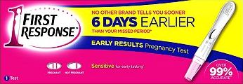 First Response, 2041[^]10015275 Early Result Single Pregnancy